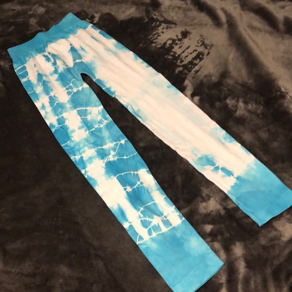 NWOT Nikibiki Tie Dye Full Length Leggings OS - Picture 3 of 10